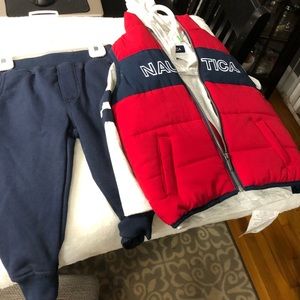 18m Boys Nautica 3 piece outfit